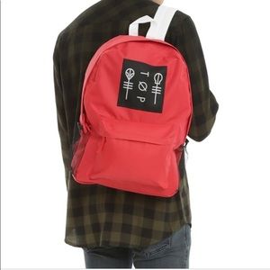 Red twenty one pilots backpack 🎒!